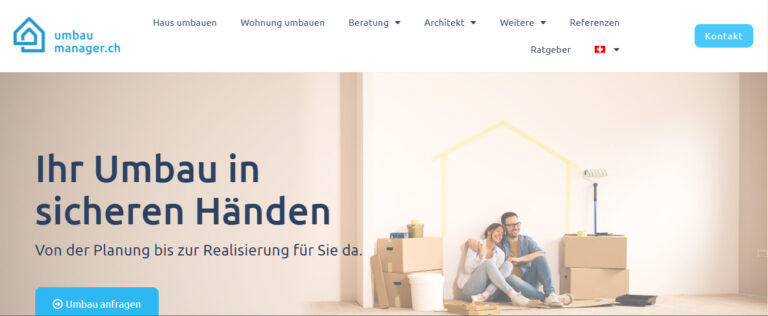 Die HG COMMERCIALE erhöht ihre Beteiligung am Schweizer PropTech-Start- up umbaumanager.ch